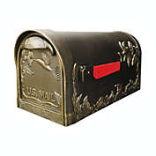 Special Lite Products SCB-1005-BRZ Hummingbird Curbside Mailbox - Hand Rubbed Bronze