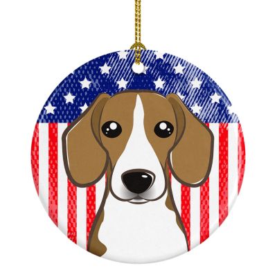 Kitchen Student Gift #15506 1 x Sleepy Beagle Hound Puppy Dog Glass Coaster 