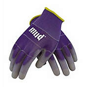 Mud Safety Works 028EP/M Smart Mud Garden Glove, Medium, Eggplant