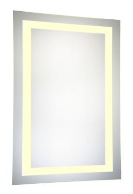 Elegant Decor Lighting LED Electric Mirror Rectangle 24"W x 40"H Dimmable 3000K