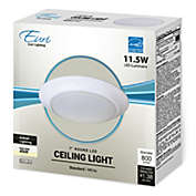 LED 7" Round Ceiling Light - White Trim - Euri Lighting