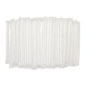 Smoothie Drinking Straws for Smoothie 9 L x 8 mm W Pack of 6 with 1 Cleaning Brush AMZSOCKETS Reusable Glass Straws mix4 Milkshakes 