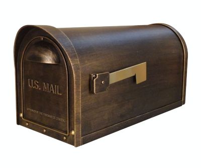 Special Lite Products SCC-1008-BRZ Classic Curbside Mailbox