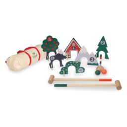 Manhattan Toy Through The Woods Two-Player 11-Piece Croquet Set