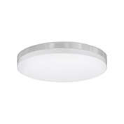 Xtricity - Round Ceiling Light with Integrated LEDs, 11" Diameter, 3 Color Options, From the Valerio Collection, Nickel