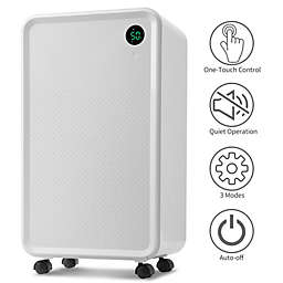 Isa Home & Garden 3,000 Sq. Ft. Dehumidifier with 2L Water Tank, Auto or Manual Drain, 30 Pint Dehumidifier for Medium to Large Rooms and Basements