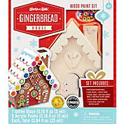 Works of Ahhh Holiday Craft Set - Gingerbread House Wood Paint Kit - Comes With Everything You Need