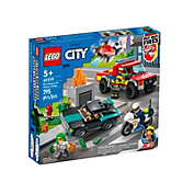 LEGO&reg; City Fire Rescue And Police Chase Building Set 60319