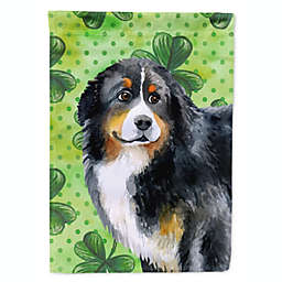 Caroline's Treasures Bernese Mountain Dog St Patrick's Flag Canvas House Size 28 x 40