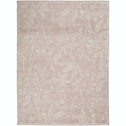Nourison Whimsicle WHS05 Indoor only Area Rug - Pink 6' x 9'