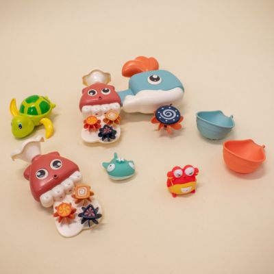 PopFun 8 PCs Bath Squirter for Toddler