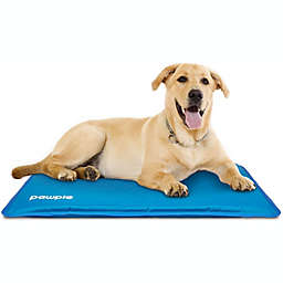 Pawple Dog Cooling Mat Pet Pad for Kennels, Crates and Beds, Thick Foam Base