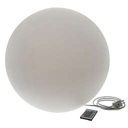 Modern Home Deluxe LED Glowing Sphere w/Infrared Remote Control - Direct Wired 20