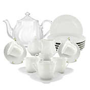 Porcelain Tea Set - Imperial White by English Tea Store