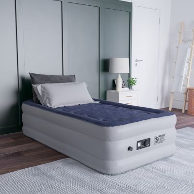 Air Mattress With Headboard Bed Bath, Twin Air Mattress Bed Frame