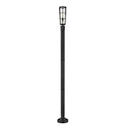 Z-Lite 1 Light Outdoor Post Mounted Fixture - Clear Seedy
