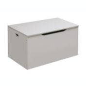 Badger Basket Co. Flat Bench Top Toy and Storage Box - White