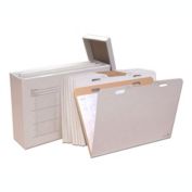 AOS VFile37 W/8 VFolder37 Stores Flat Items Up to 24"x36"