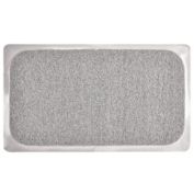 mDesign Loofah Cushioned Suction Bath Mat for Shower Stall, Bathtub