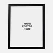Dormify Lightweight Poster Frame - 16" x 20" - Black