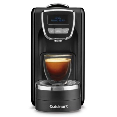 Cuisinart 1-Cup Espresso Defined Black Espresso Machine