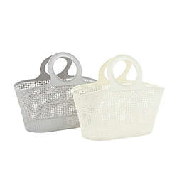 Farmlyn Creek Garden Harvest Baskets for Collecting Vegetables and Fruit, 1.32 Gallons (2 Pack)