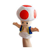 Super Mario Toad 10 Inch Plush Puppet