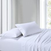 Egyptian Linens - 100% Egyptian Cotton Sheet Set - Striped 300 Thread Count