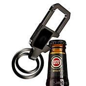 Kitcheniva Bottle Opener Key Chain with LED Light 2 Zinc Alloy Key Rings
