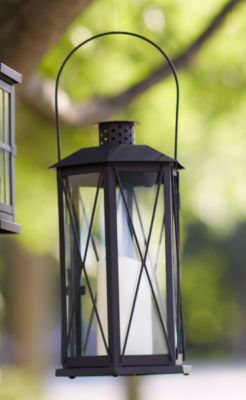 Details about   Outdoor Candle Holder Lantern Pillar Patio Gray End Table Living Room Tall Small 
