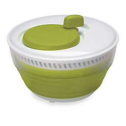 Starfrit - Collapsible Salad Spinner, 3 Liter Capacity, Dishwasher Safe, Green