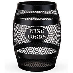 Twine Black Barrel Cork Holder