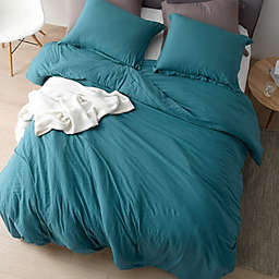 Byourbed Chommie - Weighted Natural Loft Queen Comforter - Ocean Depths Teal