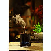 Sunpentown Ultrasonic Aroma Diffuser/Humidifier with Ceramic Housing - Black