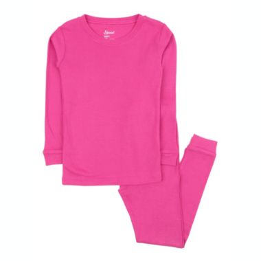 Leveret Kids Two Piece Cotton Pajamas Solid. View a larger version of this product image.