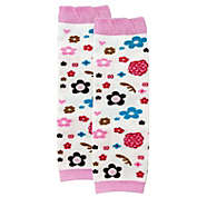 Wrapables Playful Patterns Baby & Toddler Leg Warmers, Colorful Flowers
