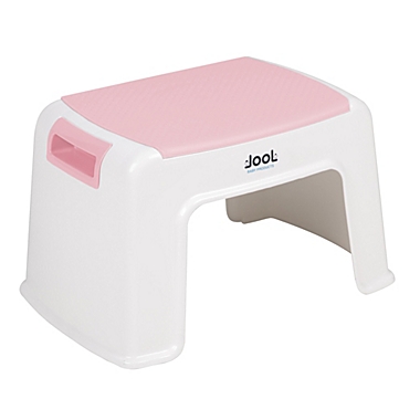 Jool Baby Products Step Stool - 8.5&quot; High, Lightweight, Non-Slip, Hold up to 250 lb - Pink. View a larger version of this product image.