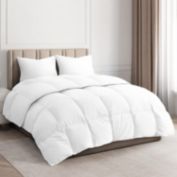 CGK Unlimited Goose Down Alternative Comforter  - California King - White