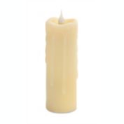 Slickblue Simplux LED Votive w/6 Hr Timer 1.75"D x 6"H Wax/Plastic (Requires 2 AA Batteries, Not Included)