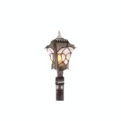 Special Lite Products Abington F-2980-SW Medium Post Mount Light - Swedish Silver