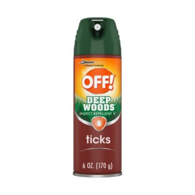 Off! Deep Woods Tick Repellent Aerosol, 6 OZ