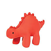 Manhattan Toy Velveteen Dino Gummy (Stegosaurus) Coral