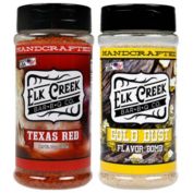 Elk Creek BBQ Texas Red and Gold Dust Flavor Bomb All Purpose Seasonings 2 Pack
