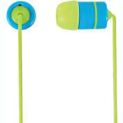 Koss - Earbud noise isolating 3.5mm ruk20b multiple ear cushion sizes &reg; blue/green