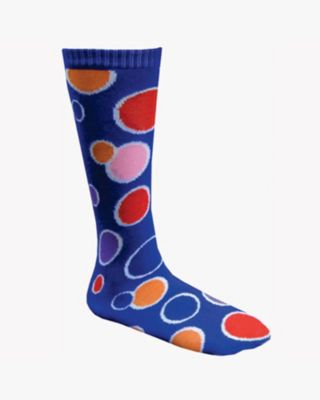 Dress Up America Blue Circle - Costume Knee Length Socks for Kids - One Size Fits Most Children/Teens/Adult