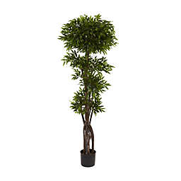 Nearly Natural 5400 Ruscus Tree, 5-Feet, Green