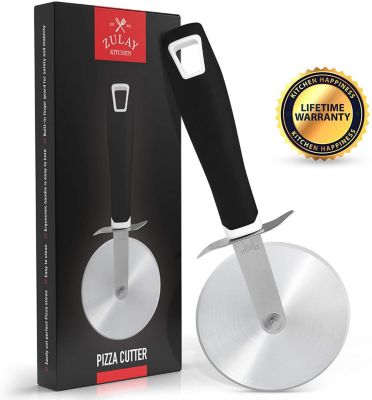 Zulay Kitchen Stainless Steel Pizza Cutter Wheel