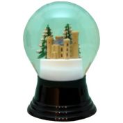 Alexander Taron 5" Black and Brown Perzy Snow Globe Medium City Decoration