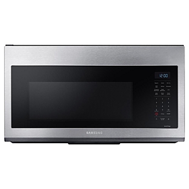 Samsung 1.7 Cu. Ft. Stainless Steel Over The Range Convection Microwave. View a larger version of this product image.