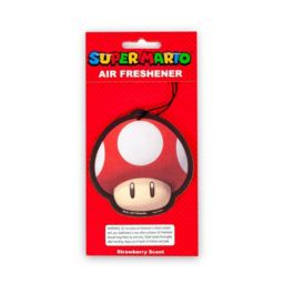 Super Mario - Toad Air Freshener   Licensed Nintendo Accessories   Perfect Accessory For Car, Home, Office   Strawberry Scent
